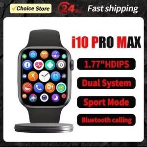2024 Smartwatch Bluetooth Sport Sleep for Android iOS & Apple 3 COLORS - NIB!